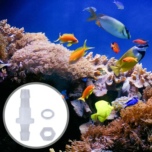 Miniatura 7 de 10 paquetes de accesorios de púas de manguera de plástico de 1/4 a granel, accesorios de púas de manguera de plástico, accesorios de conector