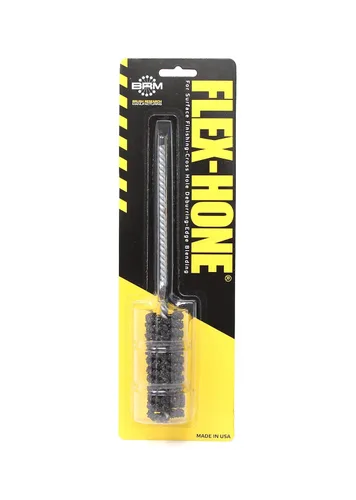 Miniatura 82 de Brush Research BC Flex Hone estándar para cilindros de freno, hidráulica y guías de válvulas, óxido de aluminio, 1-1/8 pulgadas de diámetro, grano