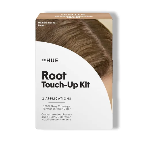 Miniatura 14 de dpHUE Kit de retoque de raíces, marrón medio - Tinte permanente para el cabello para cobertura de canas - Incluye dos aplicaciones - Sin parabenos