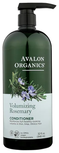 Miniatura 9 de Avalon Organics Champú Clarificante de Limón, Elimina la Acumulación para Restaurar Brillo y Luminosidad, 11 Onzas Líquidas