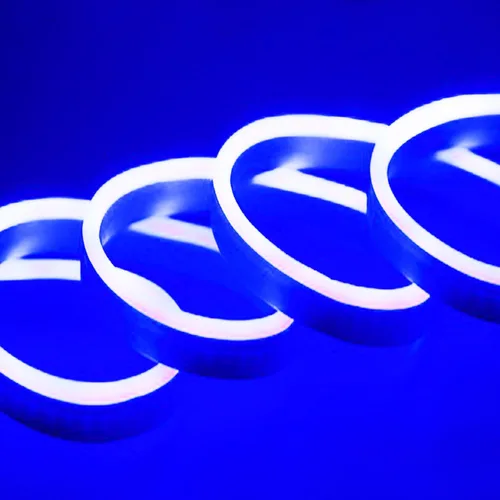 Tira de luces LED de neón, cuerda de luz de neón LED, tira de luz flexible para exteriores, 13000LM DC 12V 16.4 pies 2835 600 luces LED de barra de