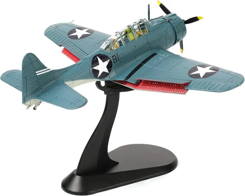 Miniatura 11 de NUOTIE Modelo Spitfire Fighter a escala 1/72, modelo legendario de combate de la Segunda Guerra Mundial, modelos de avión de metal fundido a presión