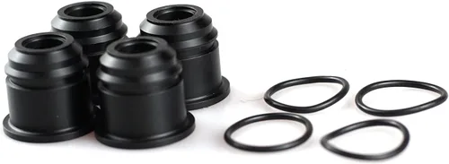 Miniatura 2 de Espaciador de soporte de boquilla de inyector de combustible, 9056110018, 90301-19006, compatible con Toyota Negro