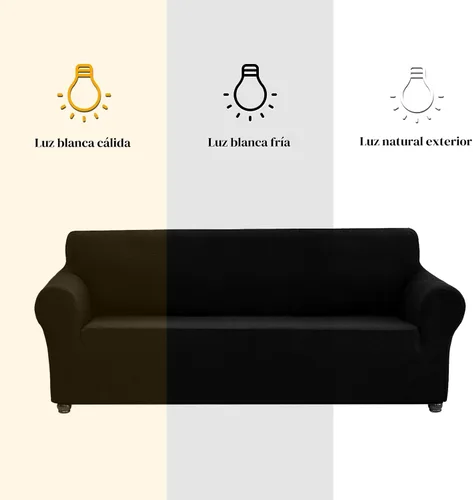Miniatura 3 de Joccun Funda Elástica para Silla Sofá, Funda de Sofá de 1 Pieza Tela Jacquard de Spandex con Parte Inferior Elástica, Protector de Muebles Lavable