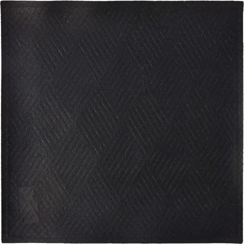 Miniatura 5 de Hudson Exchange (35 x 35 pulgadas, carbón) Waterhog Diamond Fashion Tapete cuadrado para piso Carbón vegetal