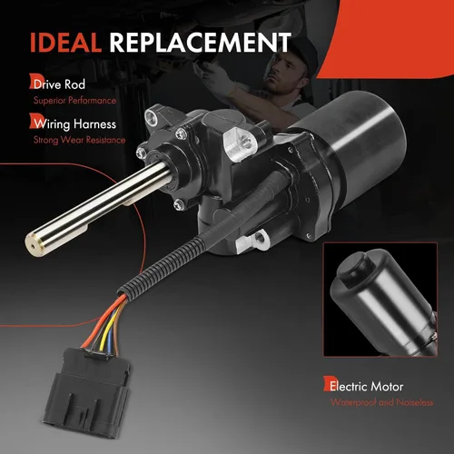 Miniatura 4 de A-Premium Par (2) Motor de estribo eléctrico compatible con Cadillac Escalade 07-14 y Chevrolet Avalanche, Suburban 1500, Tahoe y GMC Yukon, solo