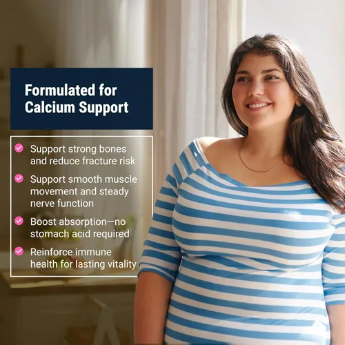 Miniatura 3 de BariatricPal Citrato de calcio fácil de tragar (600 mg) y comprimidos recubiertos con D3 (suministro para 30 días)