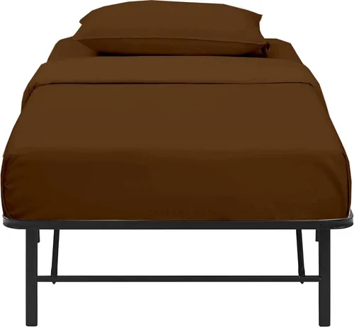 Miniatura 12 de Juego de sábanas de microfibra para caravana, litera completa de 48 x 75 3/4, color burdeos sólido, sábanas para campistas, caravanas y remolques