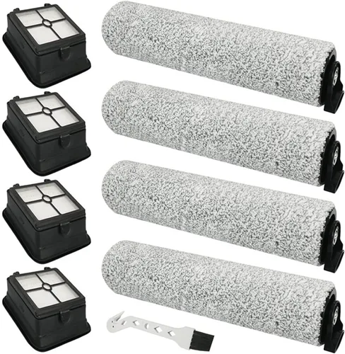 Replacement Brush Rolls and Vacuum Filters ,Compatible for Tineco Ifloor 3 and Floor One S3 Cordless Wet Dry Vacuum Cleaner Parts