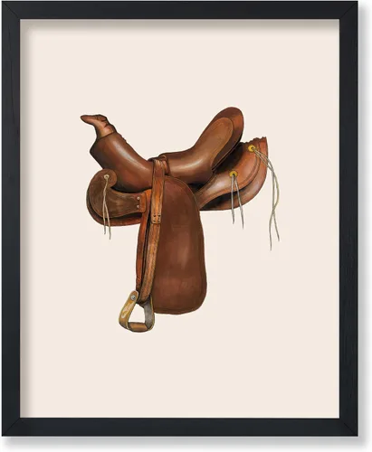 Miniatura 48 de Poster Master Póster vintage de cuero para silla de montar, estampado retro de vaquero, arte de silla de montar, diseño occidental, impresión