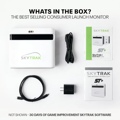 Miniatura 5 de Monitor de lanzamiento de golf y simulador de golf SkyTrak+