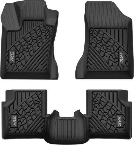 Miniatura 12 de 3W Alfombrillas de Piso Compatibles con Jeep Grand Cherokee 2016-2021/ Grand Cherokee WK 2022 2023/ Dodge Durango 2016-2021
