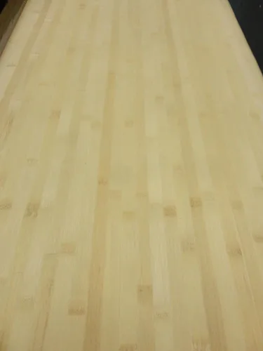 Miniatura 5 de Chapa de madera de caña ancha rubia natural de bambú 24" x 48" en la parte trasera fina de vellón VH