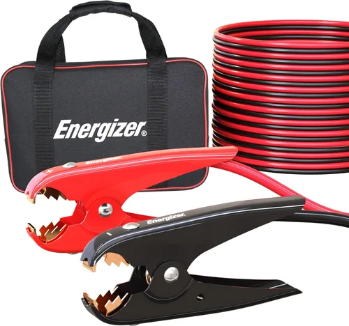 Miniatura 6 de Energizer Cables de puente para batería de automóvil, cables de refuerzo automotrices resistentes para arrancar baterías muertas o débiles con bolsa