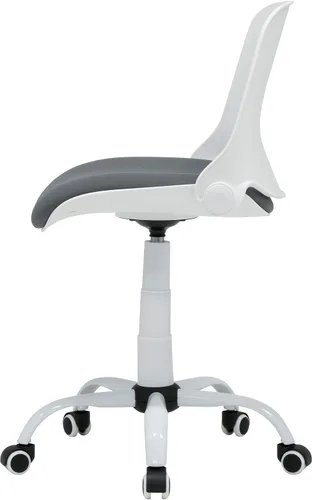 Miniatura 7 de Studio Designs - Silla giratoria plegable contorneada, silla de escritorio ergonómica con altura ajustable, respaldo plegable para almacenamiento