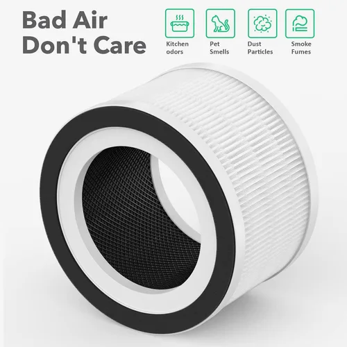 Miniatura 6 de Filtro de aire de repuesto para Afloia Fillo/Halo, también compatible con purificadores de aire Mooka Allo, paquete de 2