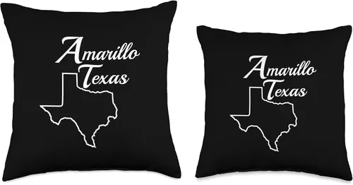 Miniatura 3 de Amarillo Texas Throw Pillow