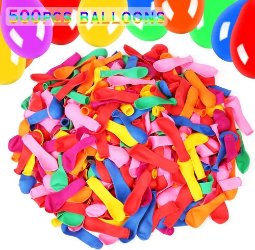 Miniatura 4 de OOTSR El juego de globos de dardos incluye 500 globos y 10 dardos más bomba, emocionante juego al aire libre para adultos, el mejor carnaval, fiesta