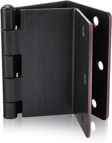 Miniatura 18 de Haidms Paquete de 3 Bisagras Descentradas Doradas de 3.5 Pulgadas Bisagras de Puerta Expandibles Resistentes con Esquina de Radio de 1/4 Pulgada