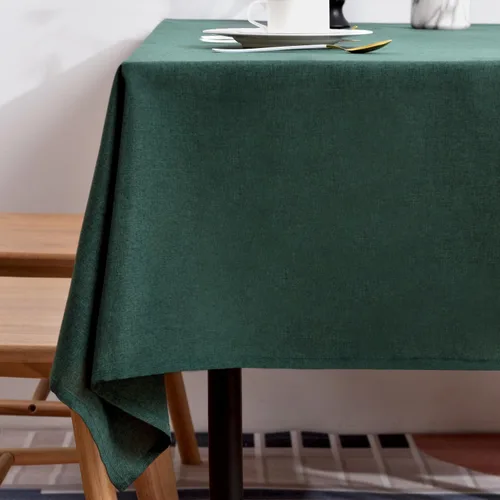 Miniatura 41 de BALCONY & FALCON Mantel Rectangular Estilo Jacquard Resistente al Agua Cubierta de Mesa para Comedor Cocina Café Fiestas y Uso al Aire Libre
