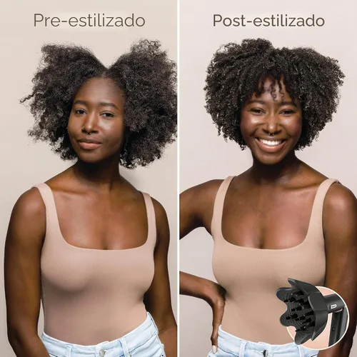Miniatura 8 de Secador de Pelo Shark Sistema de Estilo FlexStyle Cepillo Secador de Pelo Portátil y Potente Rizador de Pelo y Voluminizador Incluye 6