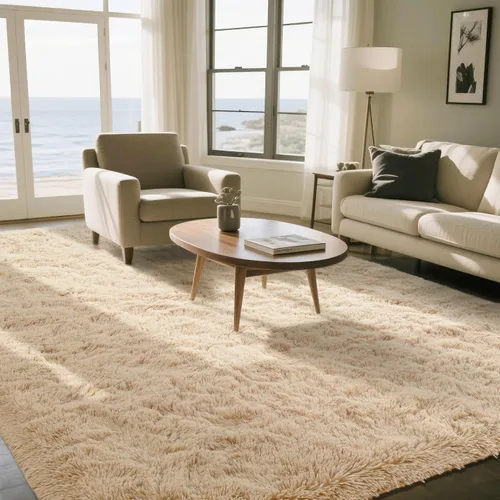 Miniatura 43 de Alfombra Corredor Suave de Pelo Largo para Dormitorio, 2 x 6 pies, alfombras esponjosas con parte inferior antideslizante para pasillo, junto a