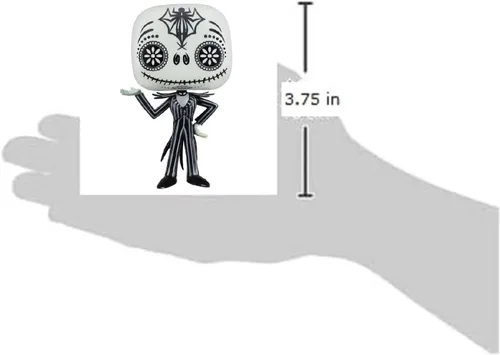 Miniatura 3 de Figura de acción Day of the dead Jack Skellington, de Funko Pop Disney