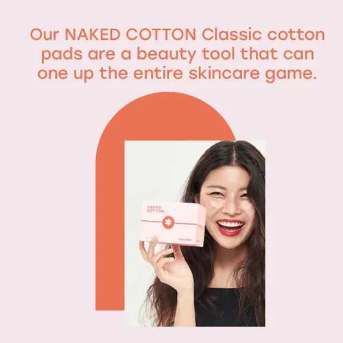 Miniatura 2 de White Rabbit Naked Cotton Classic - Almohadillas de algodón 100% premium para uso de tóner, removedor de maquillaje y máscaras Sin blanquear, sin