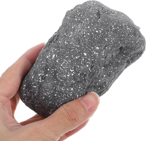 Miniatura 4 de Outdoor Simulated Stone Key Hider Box with Faux Rock Appearance Hidden Yard Key Holder for Garden and Exterior Use Weather-resistant