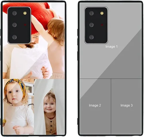 Miniatura 309 de Funda de teléfono personalizada para Samsung Galaxy S22+ / S22 Plus 5G, funda de TPU suave de vidrio templado antiarañazos personalizada con foto