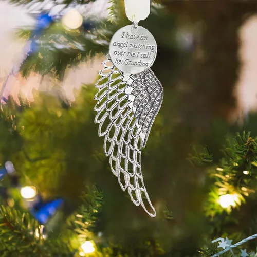 Miniatura 7 de Adornos Conmemorativos de Navidad Bola de Plumas Transparente, Bola de Impresión Boca Abajo 8cm/3.15'' Regalo de Duelo y Condolencia por la Pérdida
