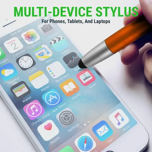 Miniatura 4 de Lápiz óptico para pantallas táctiles, bolígrafo con bolígrafo, para dispositivos de pantalla táctil universales, para teléfonos, iPad, tabletas
