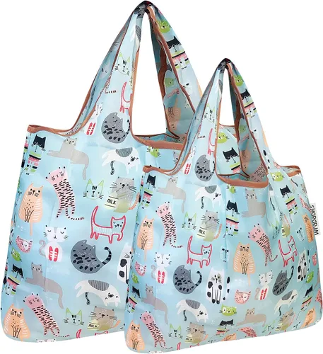 Miniatura 9 de allydrew Large Foldable Tote Nylon Reusable Grocery Bags