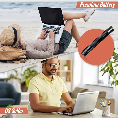 Miniatura 5 de GHU M5Y1K HD4J0 - Batería de repuesto para laptop Dell Inspiron 15 3551 3552 3567 5551 5555 5558 5559 5758, Inspiron 14 3451 3452 3458, Inspiron 17