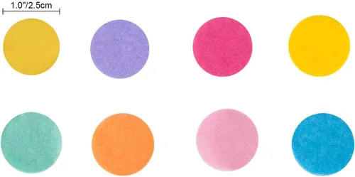 Miniatura 2 de Outus Confeti redondo multicolor de 1 pulgada (3.5 oz)