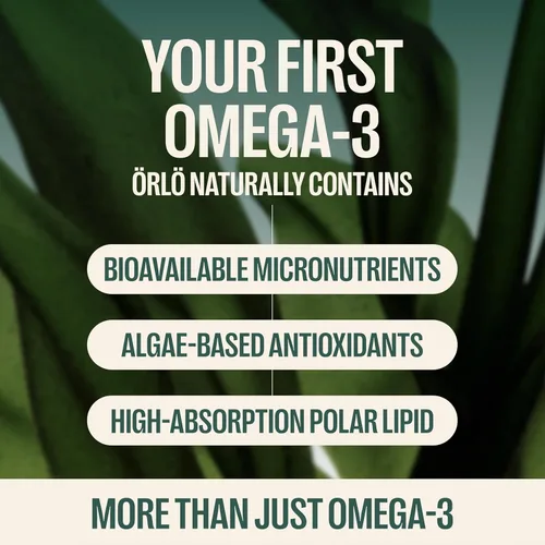 Miniatura 7 de Orlo Suplemento DHA de 1000 mg – 3 veces absorción natural islandés nórdico omega 3 DHA y EPA para apoyo cerebral y ocular – Alternativa de aceite