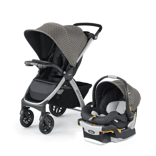 Miniatura 19 de Sistema de viaje Chicco Bravo Primo ClearTex Trio, cochecito plegable Chicco Bravo Primo con asiento de automóvil infantil Chicco KeyFit Max Zip