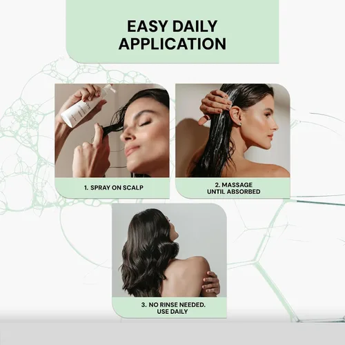 Miniatura 7 de YBERA VELLO SERUM PARA DEFINIMIENTO DEL CABELLO con tecnología avanzada ALFA-LACTOBABY, suero para el cuero cabelludo para el crecimiento