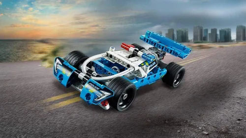 Miniatura 3 de LEGO Technic Police Pursuit 42091 - Kit de construcción (120 piezas)