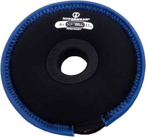 Miniatura 9 de Hyperwear SoftBell - Placas de peso de mano para usar solas o con juegos de mancuernas ajustables, juegos de pesas rusas o barra – Sistema SoftBell