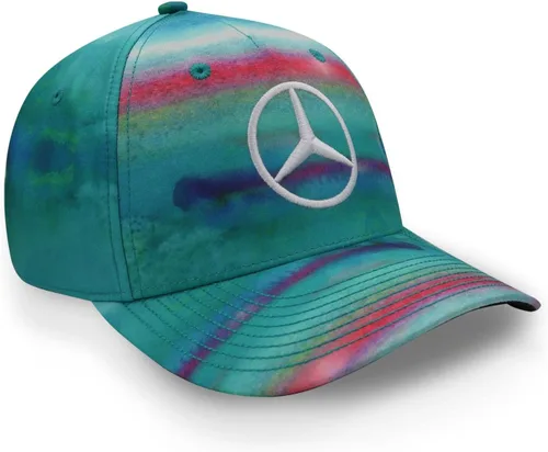 Miniatura 3 de Gorra Mercedes-AMG Petronas F1 Special Edition Lewis Hamilton 2022 Miami GP Azul