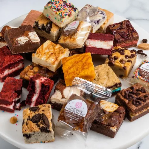 Miniatura 3 de Brownie Points Brownies para bebé, 75 ingredientes envueltos individualmente, ingredientes finos y frescos, caja de regalo y cestas de regalo