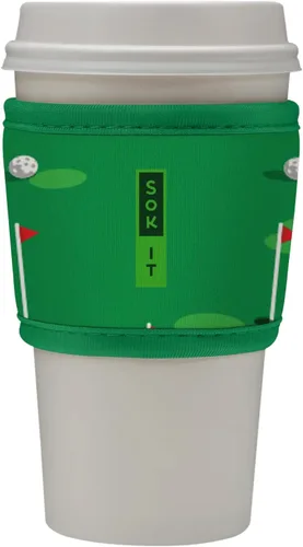 Miniatura 52 de Sok It HotSok Coffee & Tea - Funda de neopreno con aislamiento reutilizable (floral abstracto)