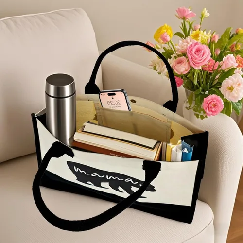 Miniatura 5 de Mothers Day Gifts for New Mom Pregnancy Gifts Tote Bags for Women Mommy Mama Tote Bag for Hospital Shopping Birthday