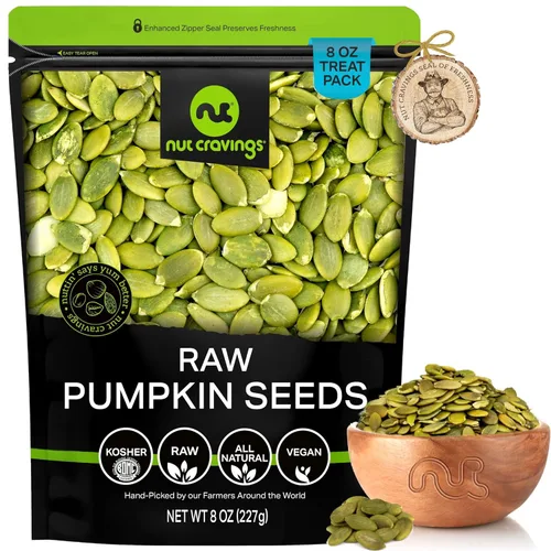 Miniatura 10 de NUT CRAVINGS - Granos de semillas de girasol crudas para comer, sin sal, sin cáscara, (16 onzas - 1 libra) empaquetadas frescas en bolsa resellable