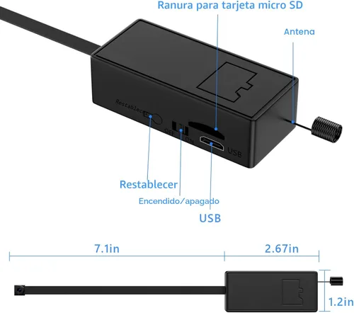 Miniatura 2 de Módulo de mini cámara DIY – Cámaras de video pequeñas Full HD 1080P – Pequeña cámara de seguridad para uso doméstico y niñera – No necesita WiFi