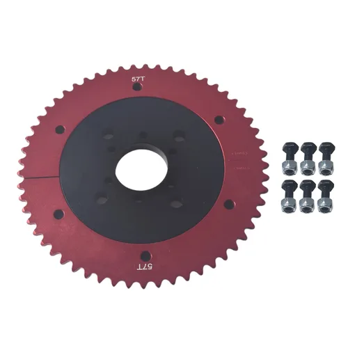 Miniatura 10 de Piñón dividido universal de cadena 35 de 53T con adaptador para Predator 212cc 196cc 79cc Go Kart Mini Bike CT200U-EX CT200U BT200X CT100U MB200