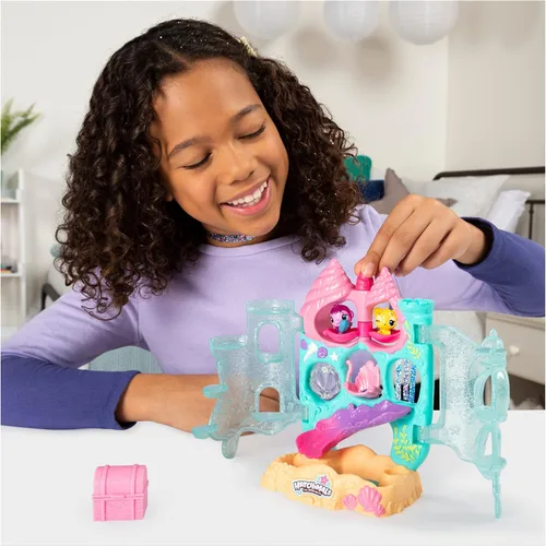 Miniatura 5 de Hatchimals CollEGGtibles, juego abierto con diseño de castillo de coral con personaje mermal exclusivo (juego exclusivo de Amazon), juguetes