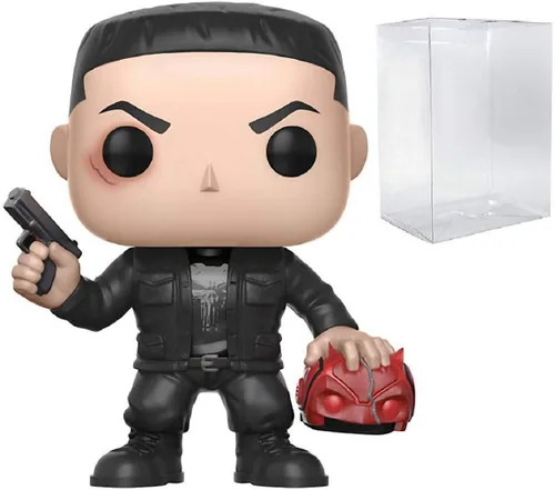 Miniatura 3 de Muñeco con cabeza en movimiento de Funko POP! Figura de acción de Daredevil, Estándar, Negro