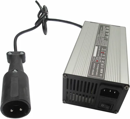 Miniatura 2 de Club Car 48 Volt Cargador de batería para carrito de golf de 5 amperios - con enchufe de carga de 3 pines